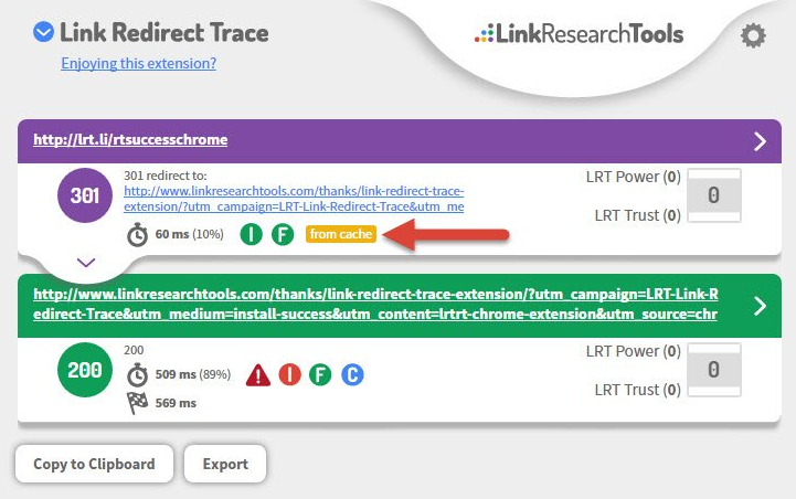Link Research Trace
