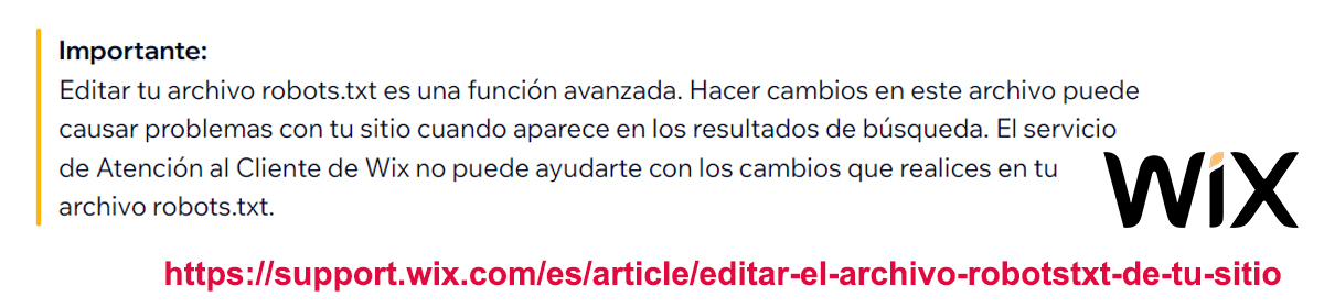 robots txt en wix